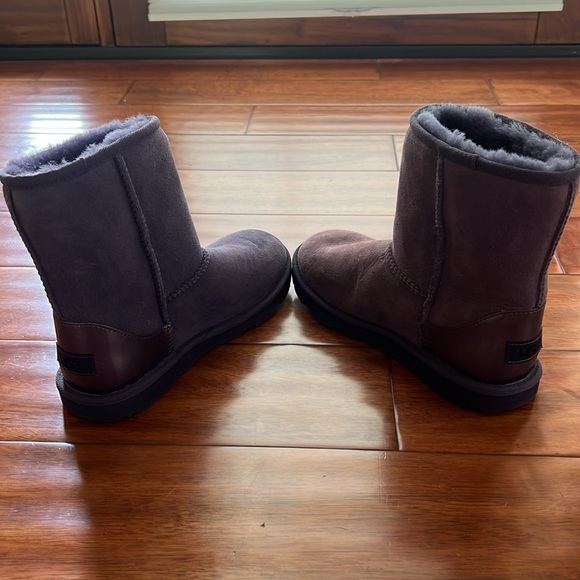 Purple Ugg plush Boots Size 5 - Picture 6 of 8